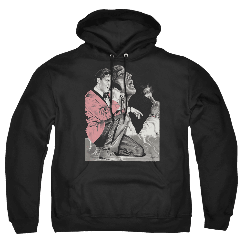 Elvis Presley Rock N Roll Smoke – Pullover Hoodie