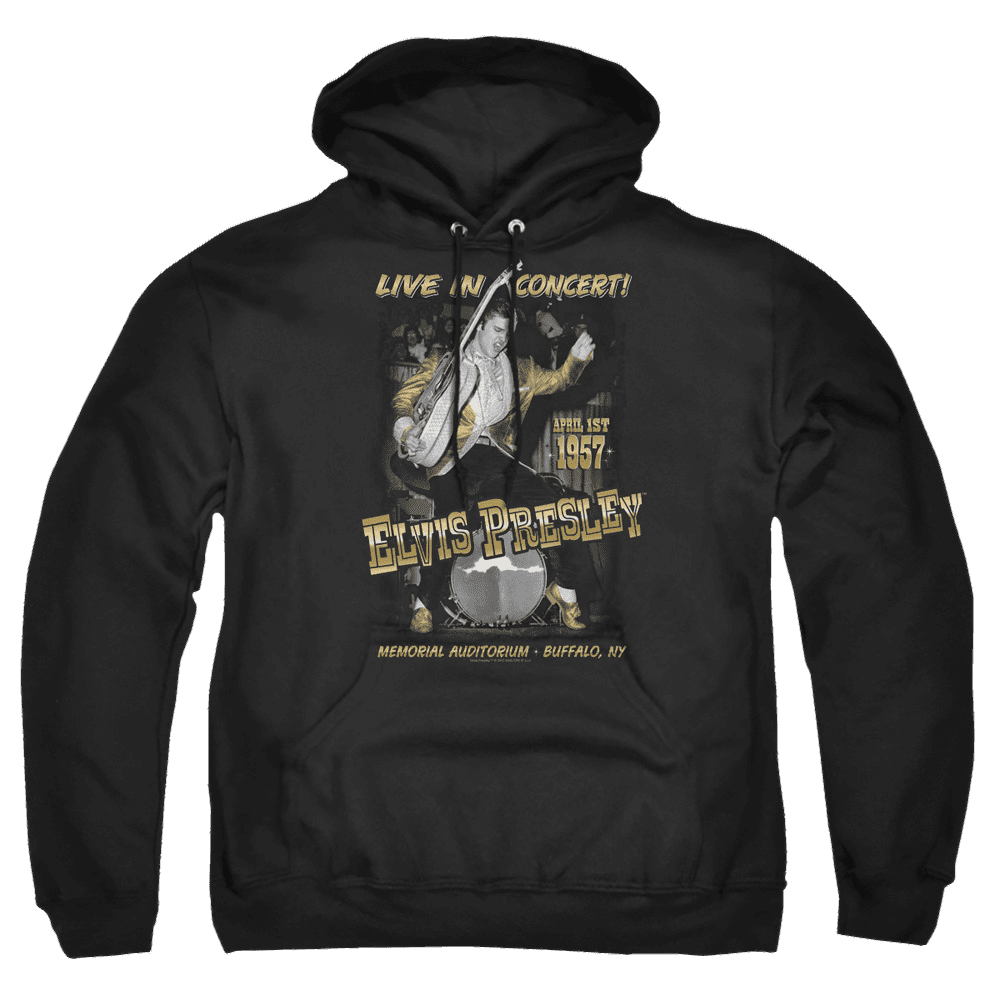 Elvis Presley Live In Buffalo – Pullover Hoodie