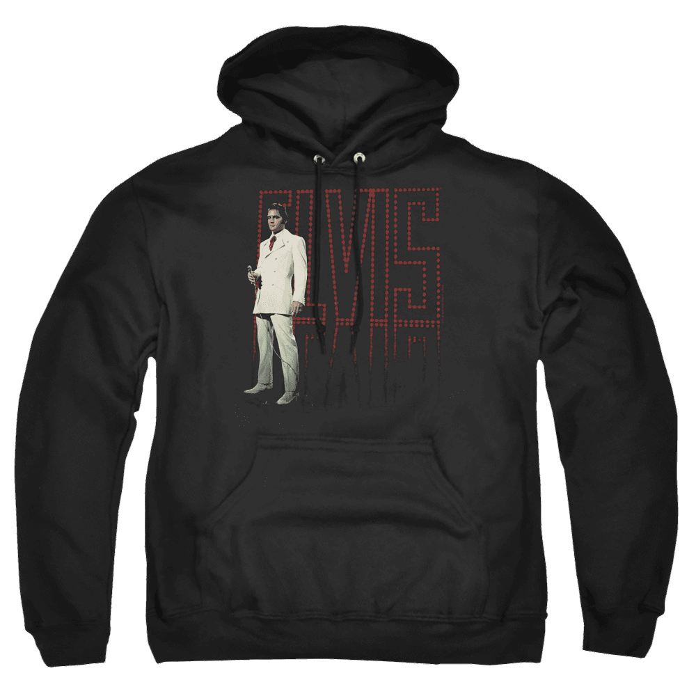 Elvis Presley White Suit – Pullover Hoodie