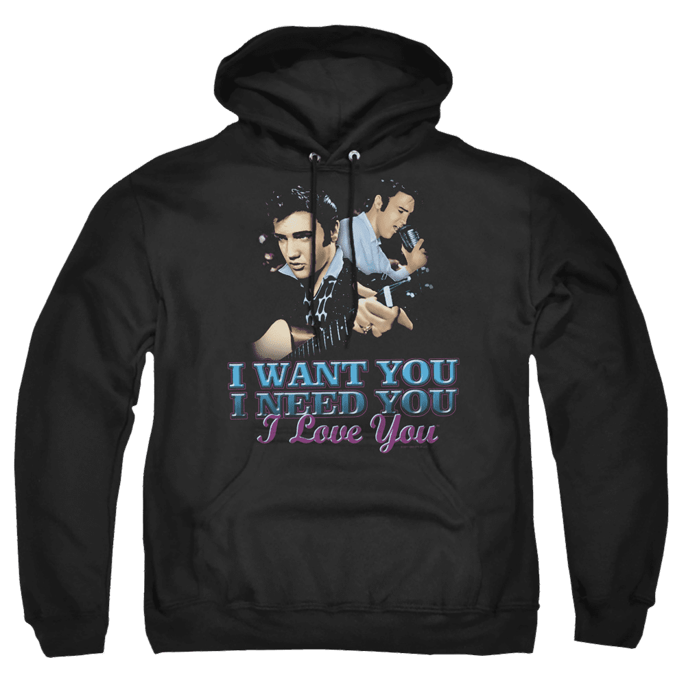 Elvis Presley I Want You – Pullover Hoodie