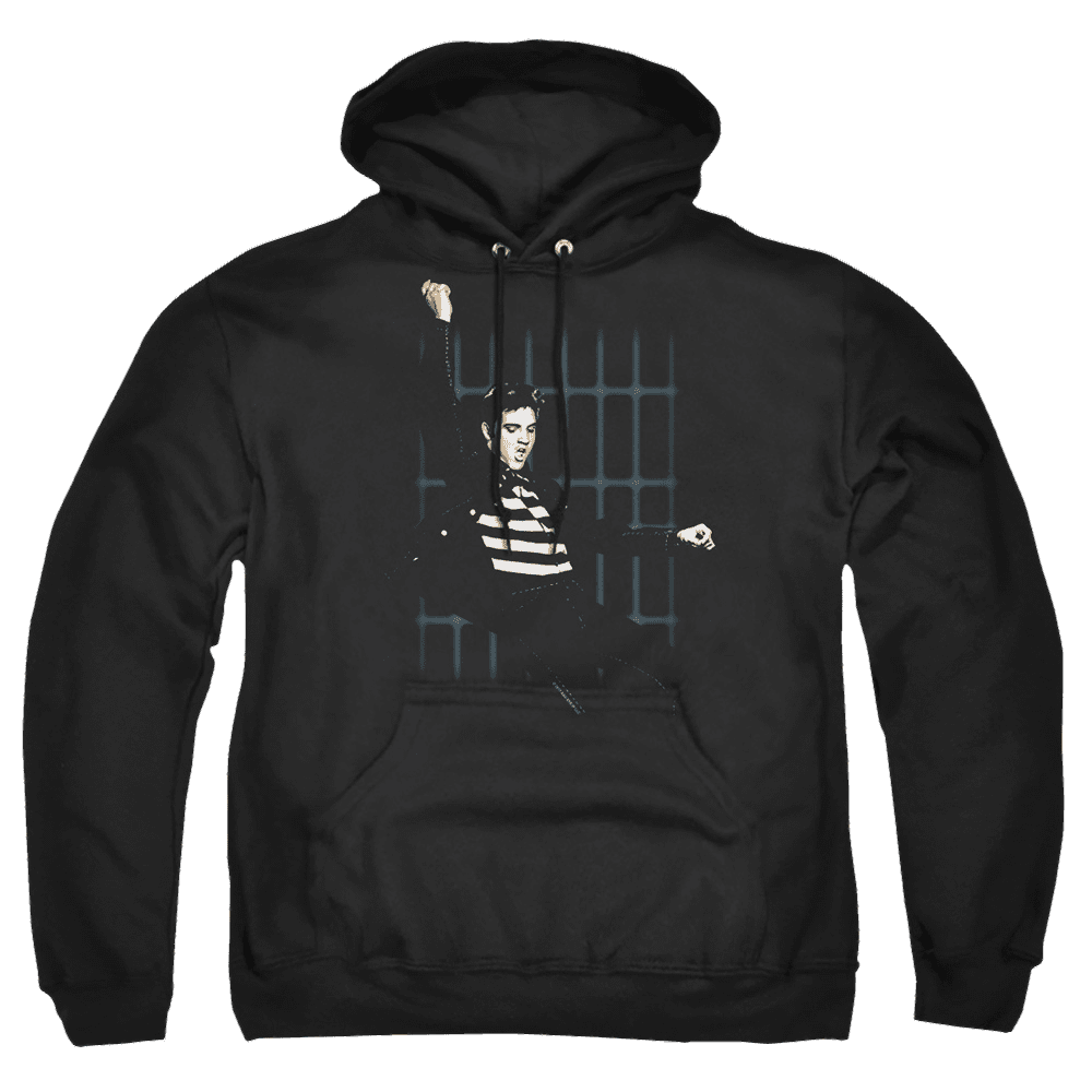 Elvis Presley Blue Bars – Pullover Hoodie