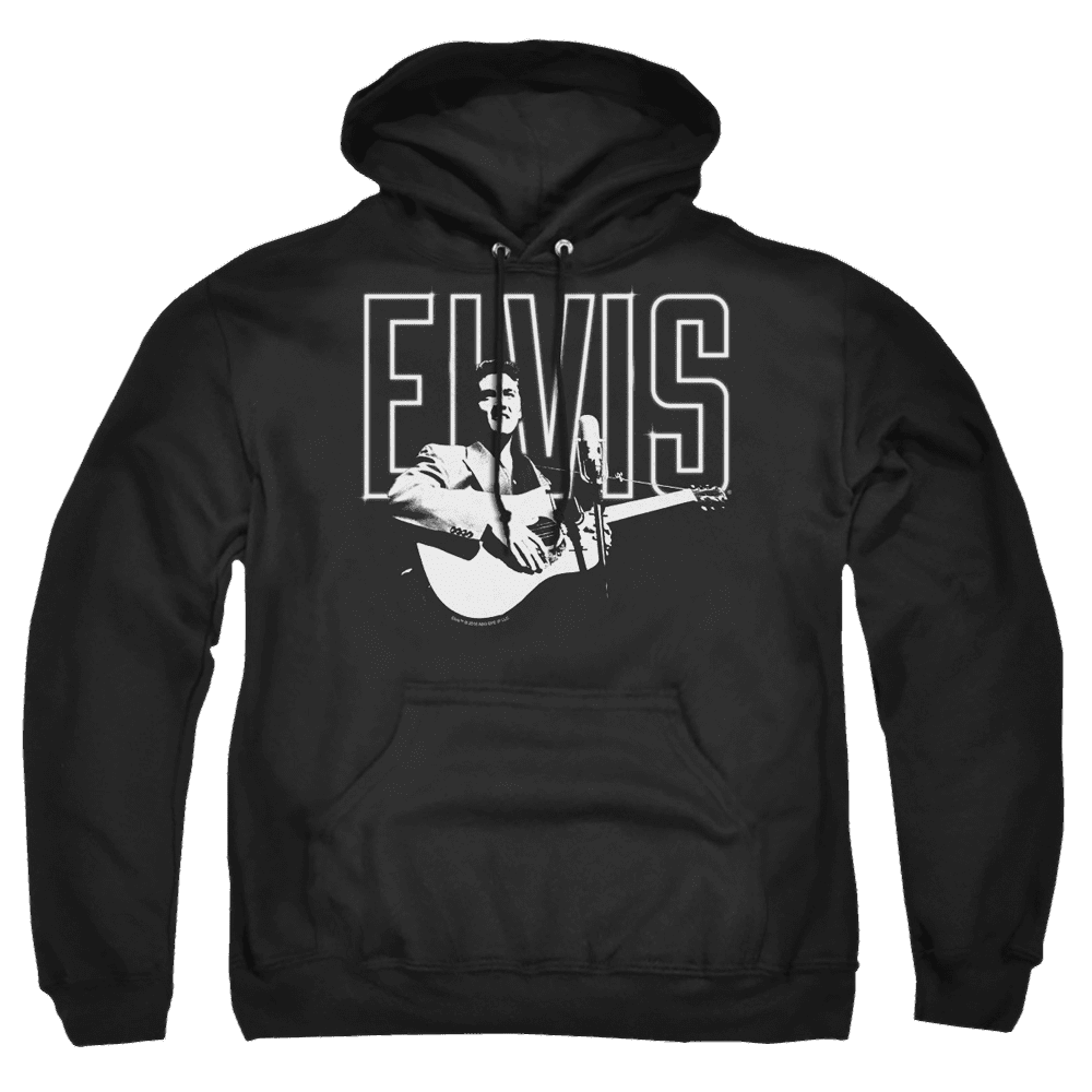 Elvis Presley White Glow – Pullover Hoodie