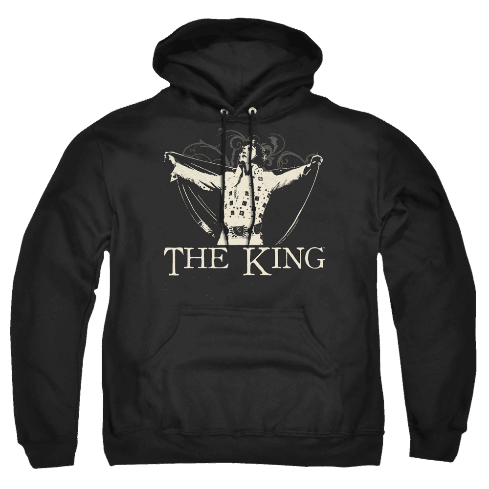 Elvis Presley Ornate King – Pullover Hoodie