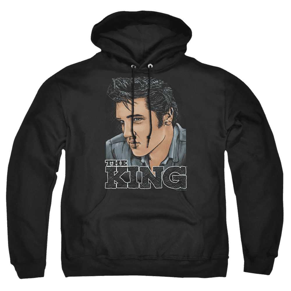 Elvis Presley Graphic King – Pullover Hoodie