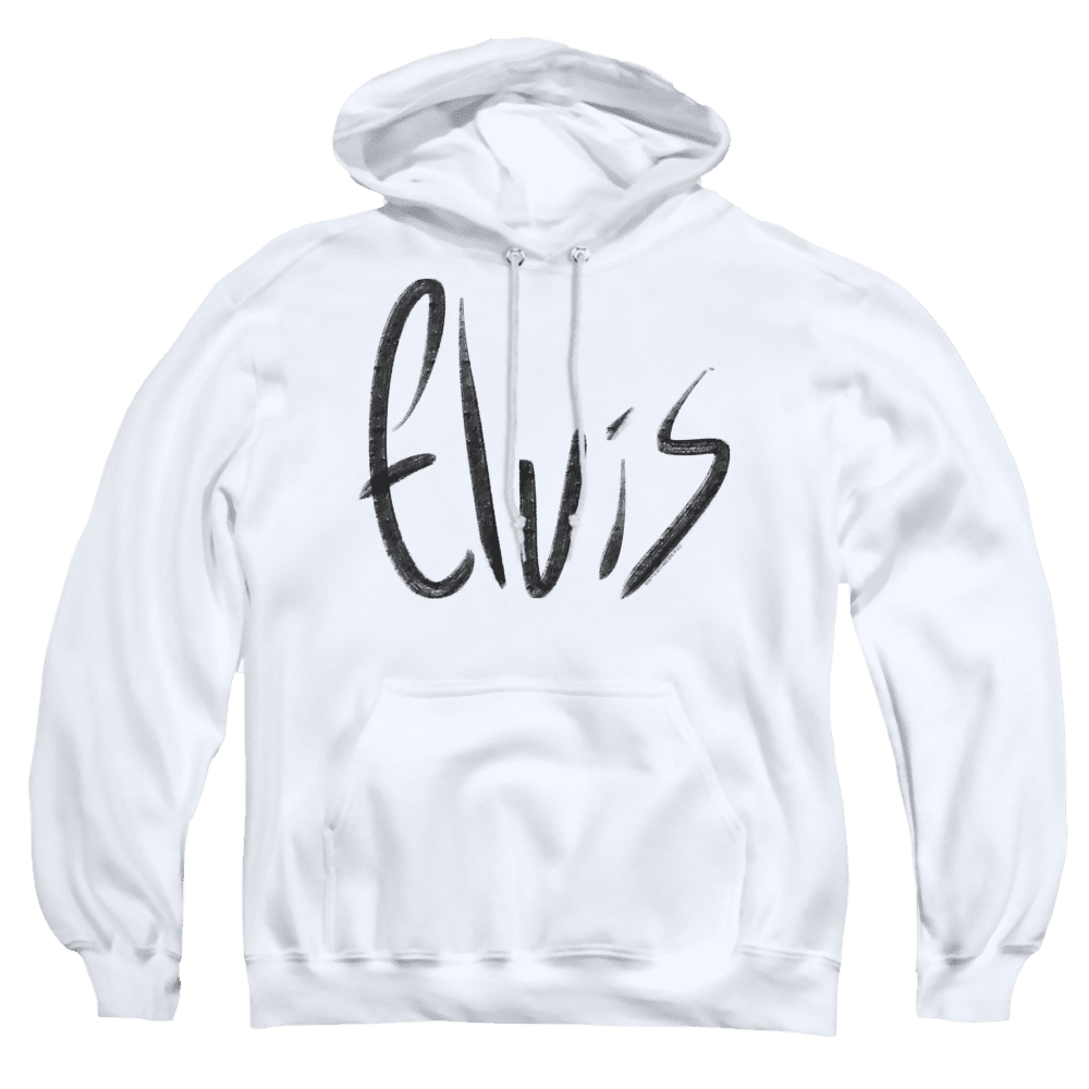 Elvis Presley Sketchy Name – Pullover Hoodie