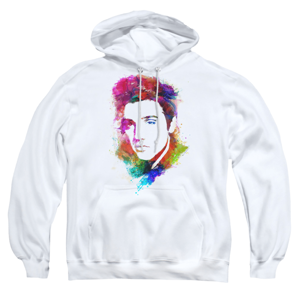 Elvis Presley Watercolor King – Pullover Hoodie