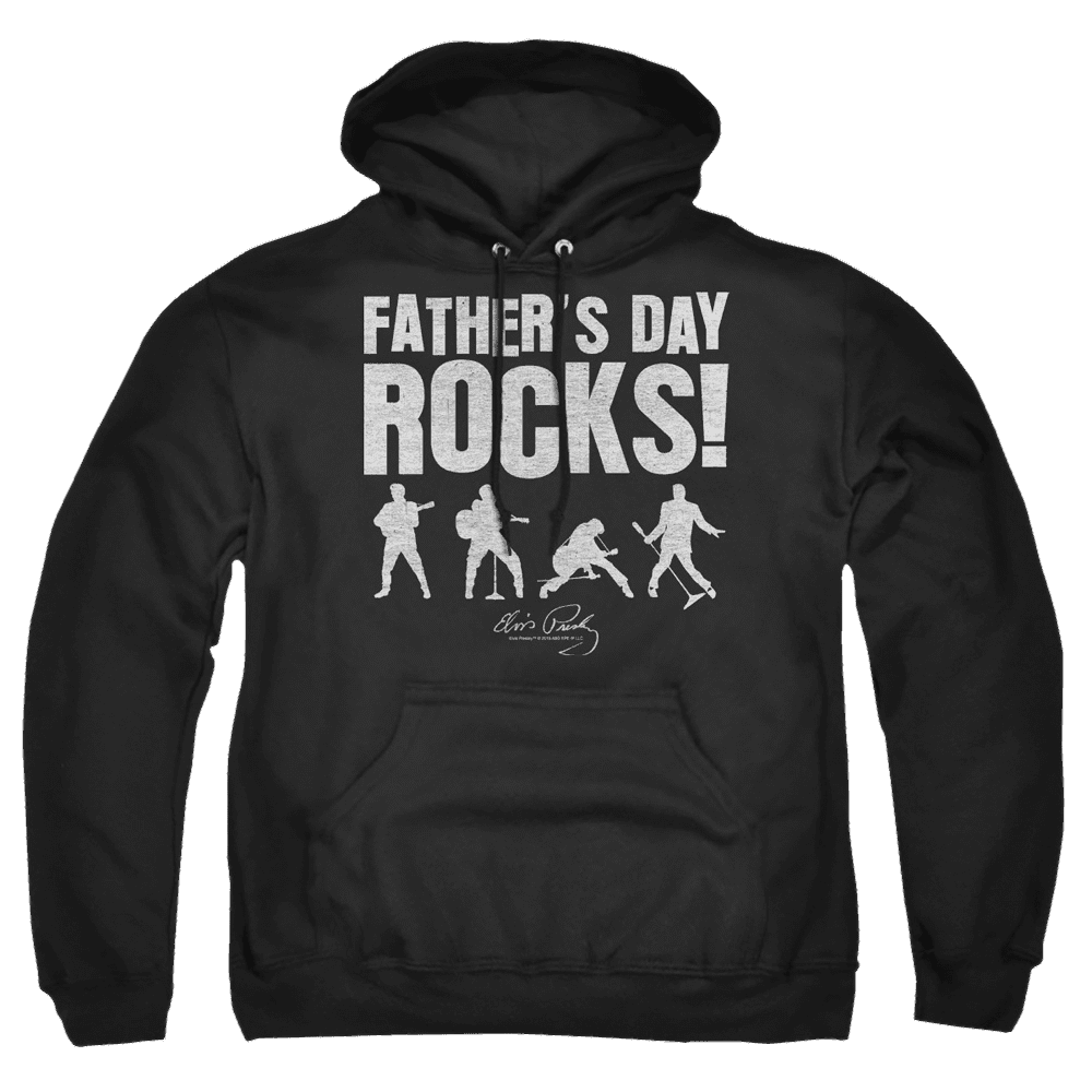 Elvis Presley Fathers Day Rocks – Pullover Hoodie