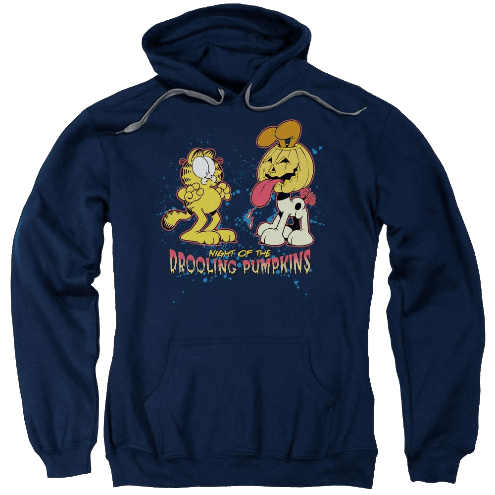 Garfield Drooling Pumpkins – Pullover Hoodie