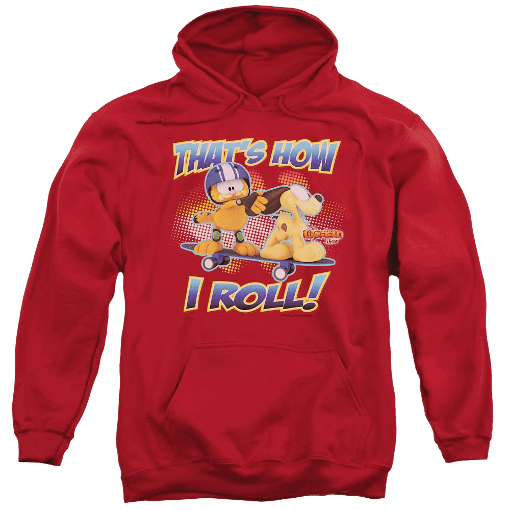 Garfield How I Roll – Pullover Hoodie