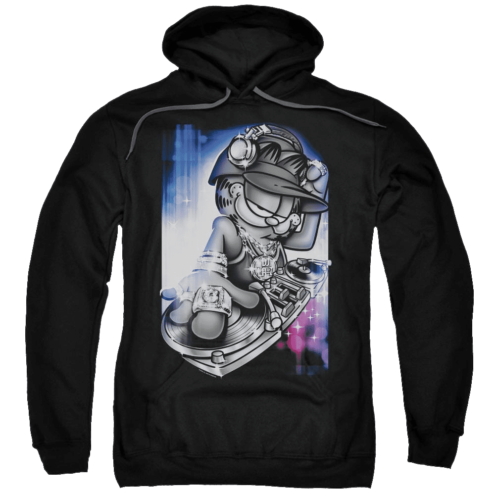 Garfield Dj Lazy – Pullover Hoodie