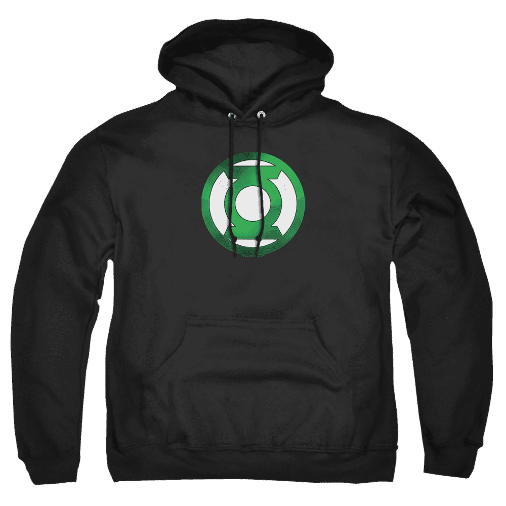 Green Lantern Green Chrome Logo – Pullover Hoodie