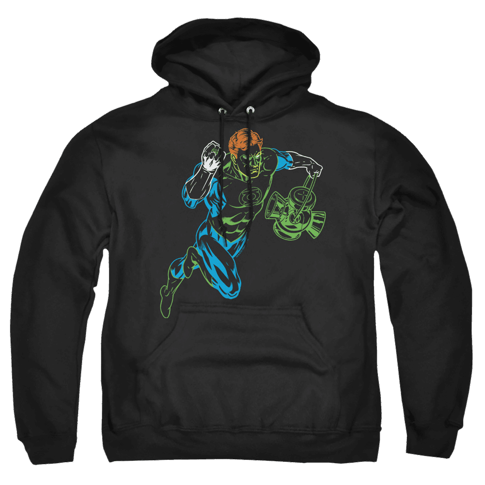 Green Lantern Neon Lantern – Pullover Hoodie