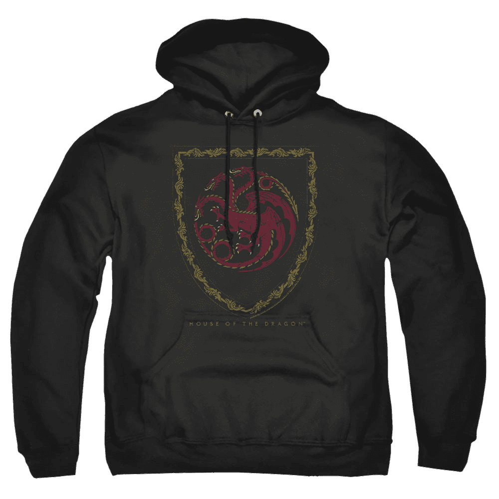 House Of The Dragon Dragon Shield Vintage Dark – Pullover Hoodie