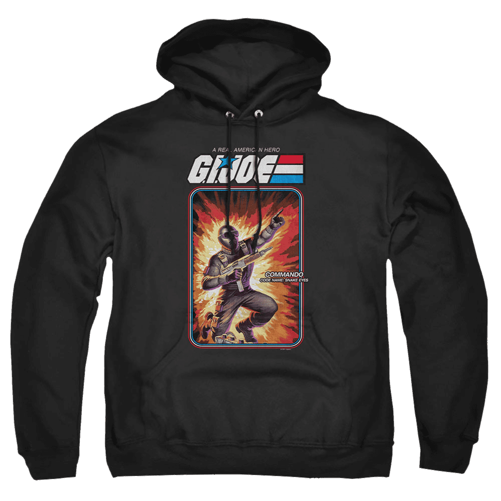 G.I. Joe Snake Eyes Card – Pullover Hoodie