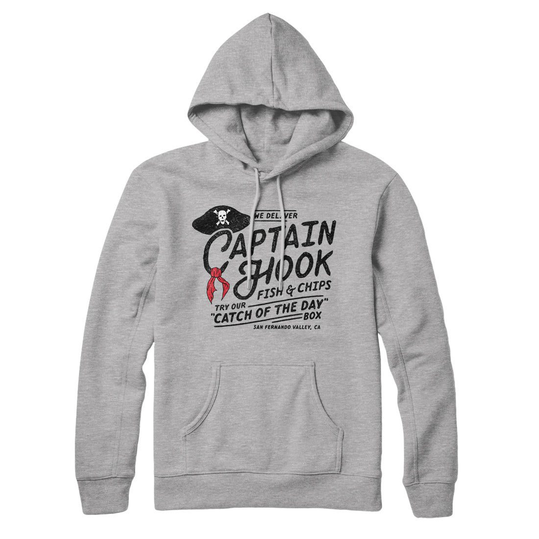 Captain Hook Fish And Chips Hoodie