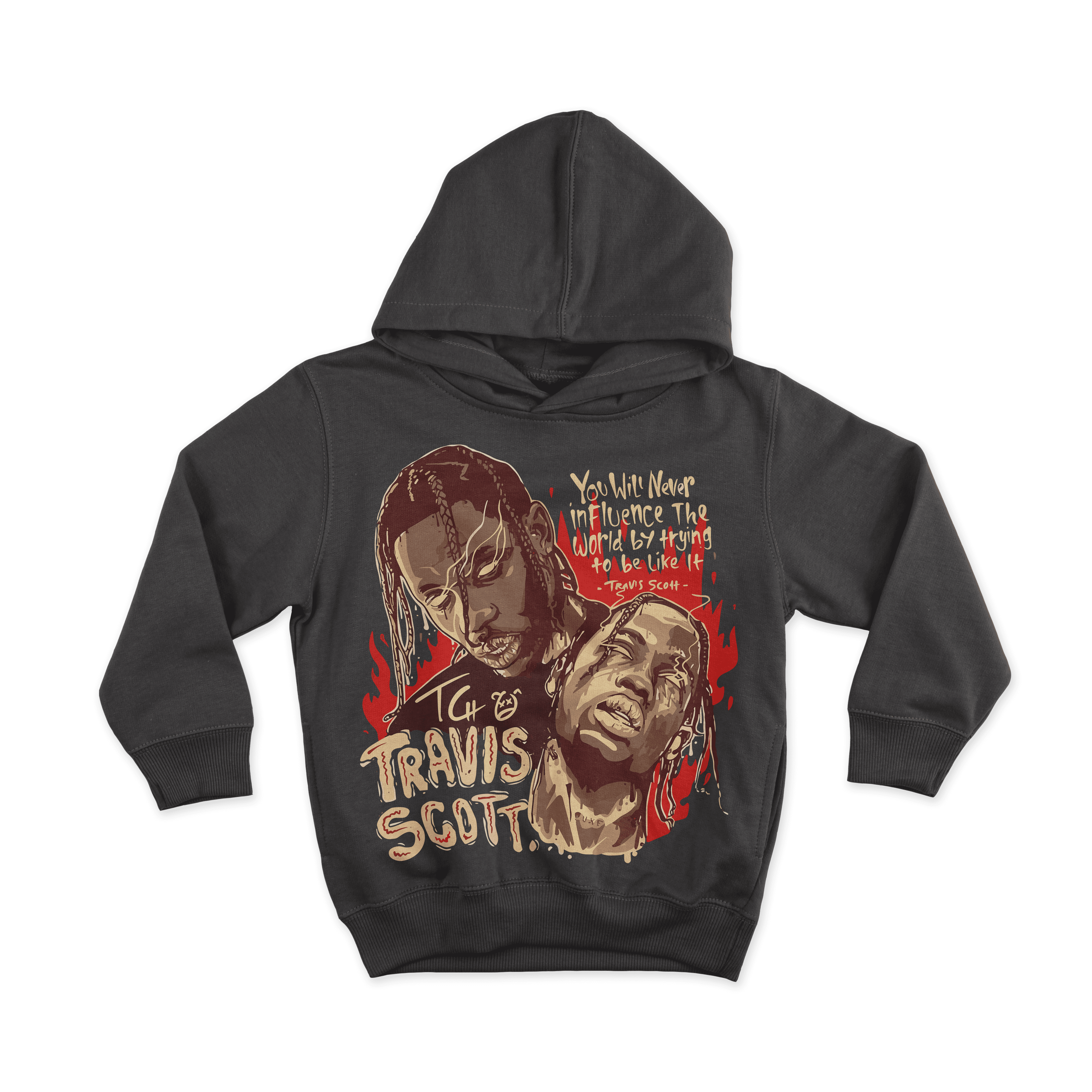 Travis Scott – Vintage Bootleg All Over Print Hoodie