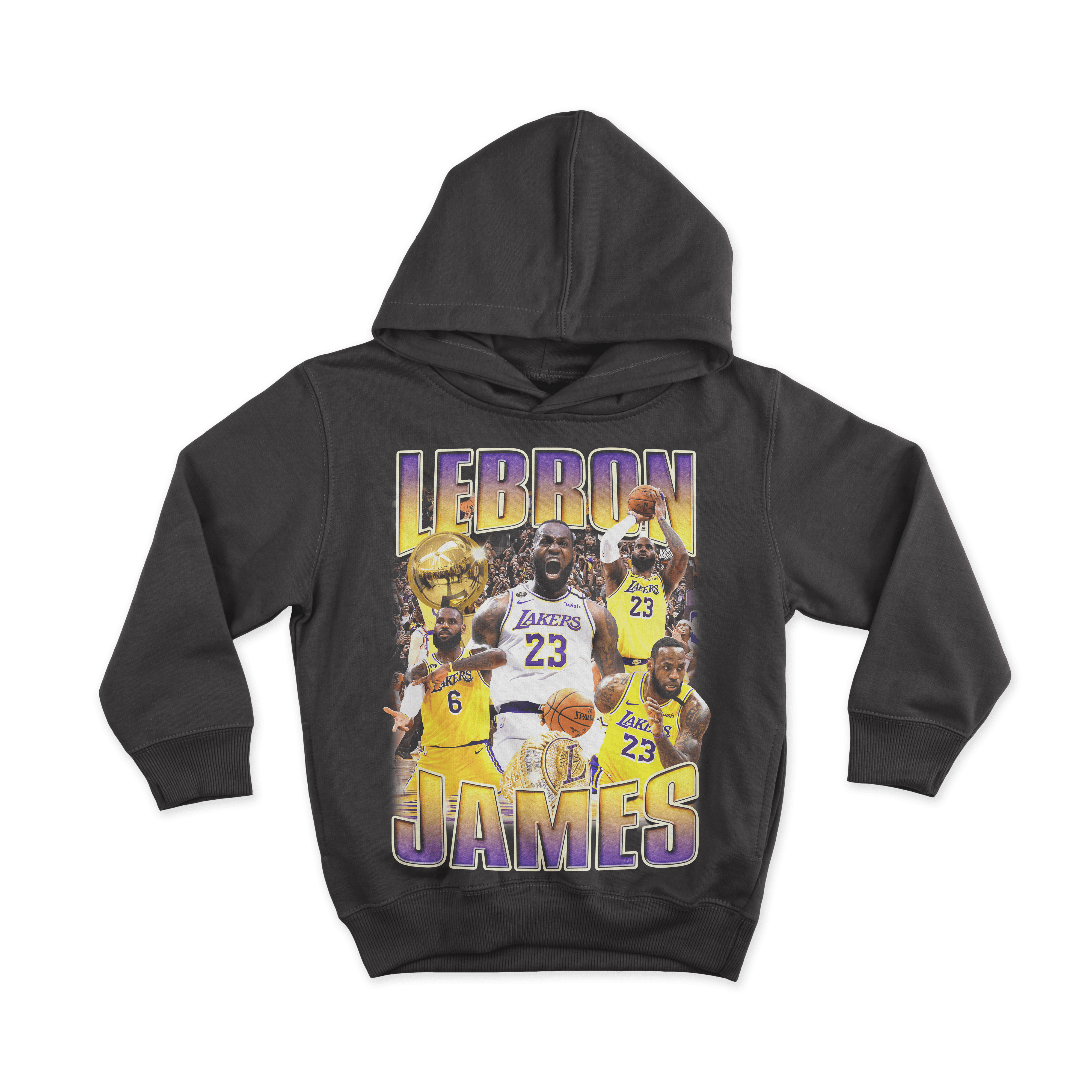 Lebron James – Vintage Bootleg All Over Print Hoodie