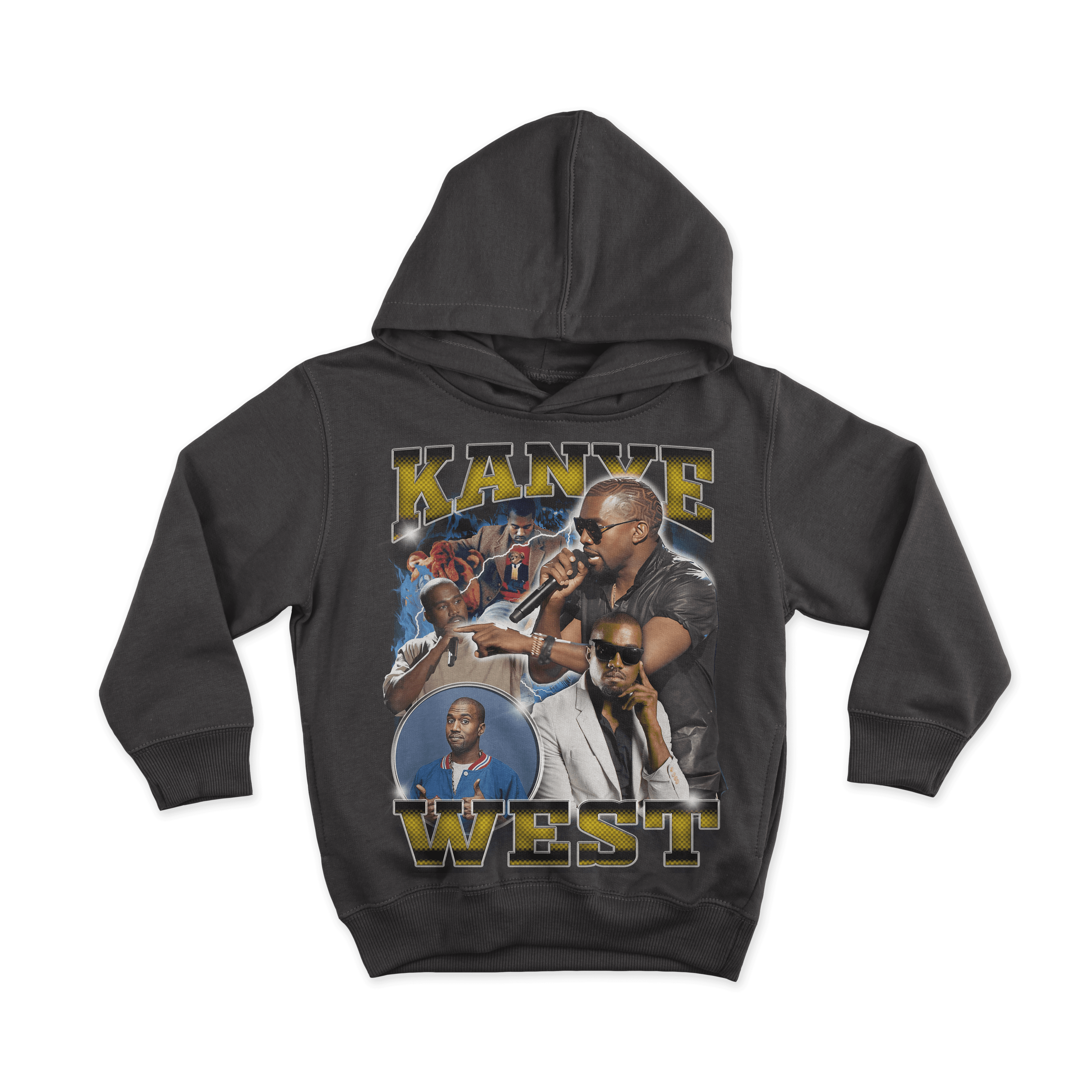 Kanye West – Vintage Bootleg All Over Print Hoodie