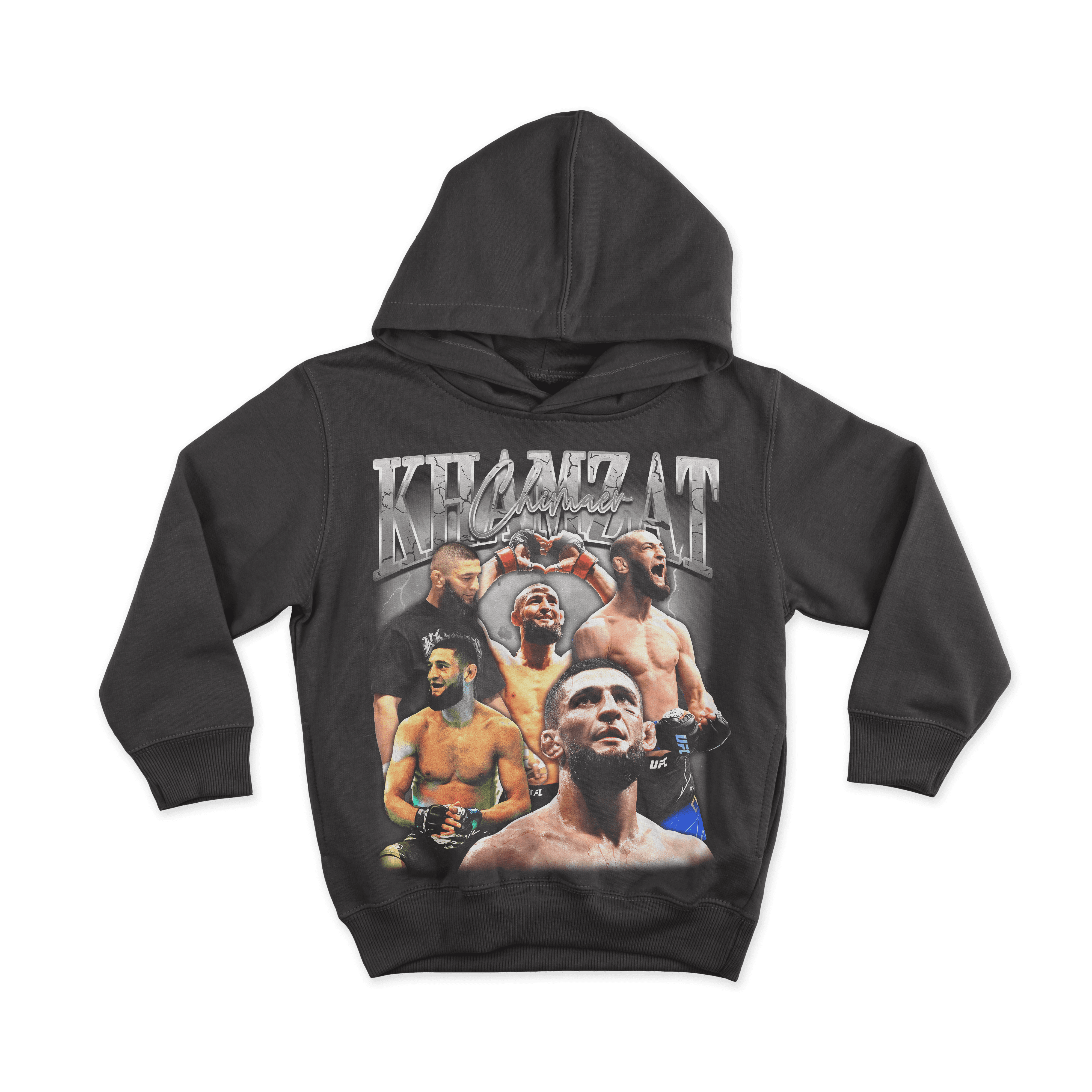 Khamzat Chimaev – Vintage Bootleg All Over Print Hoodie