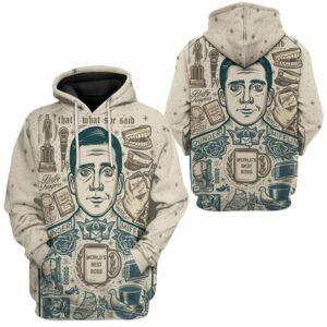 The Office Hoodie Michael Scott World's Best Boss Hoodie Colorful Unisex