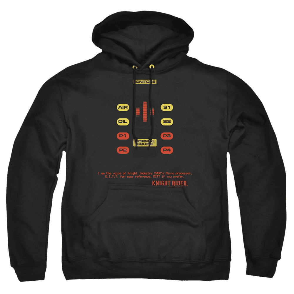 Knight Rider Kitt Consol – Pullover Hoodie