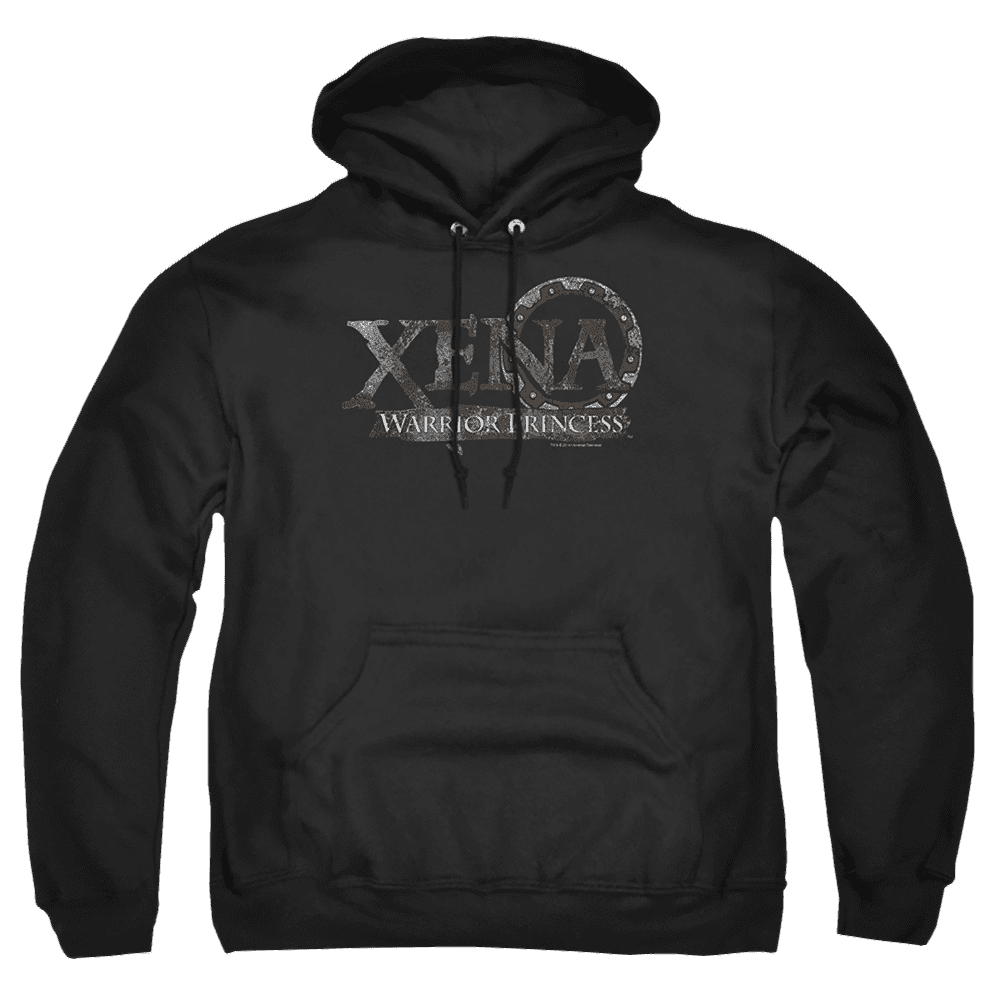 Xena Warrior Princess Battered Logo – Pullover Hoodie