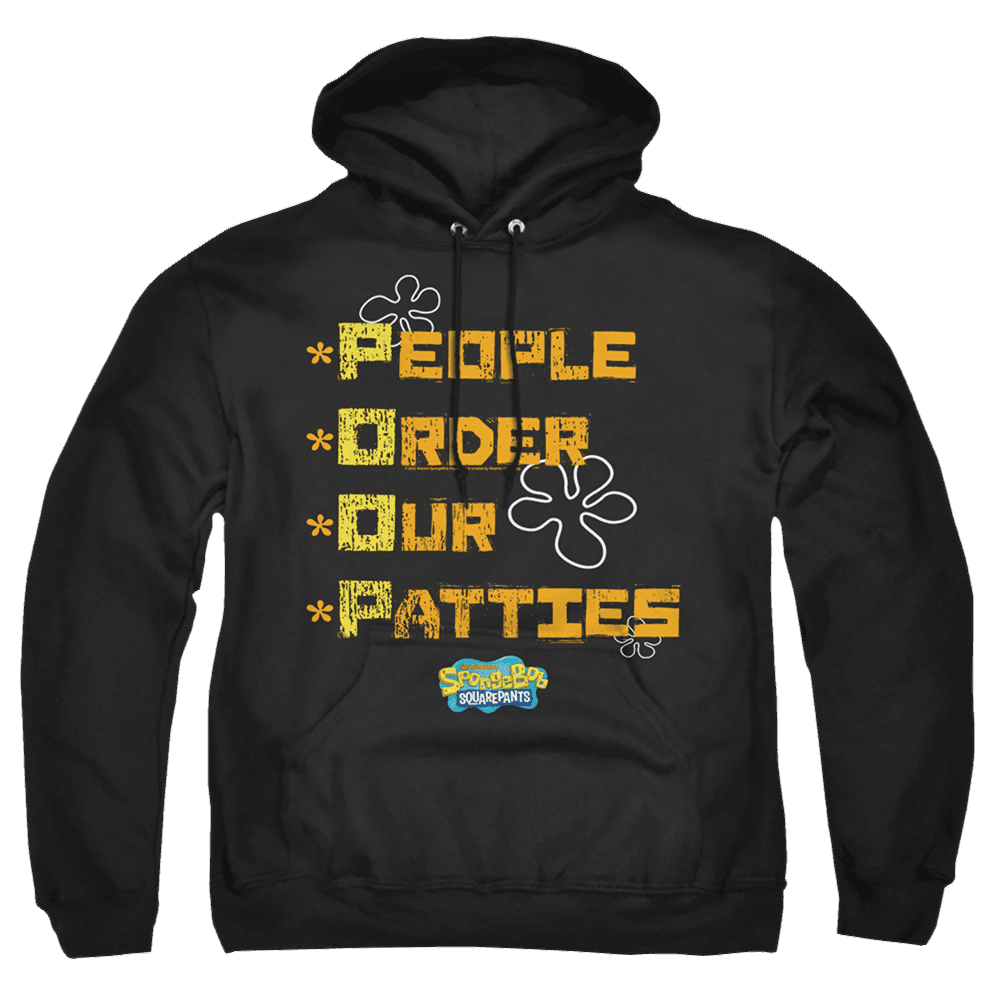 Spongebob Squarepants People Order Our Patties – Pullover Hoodie