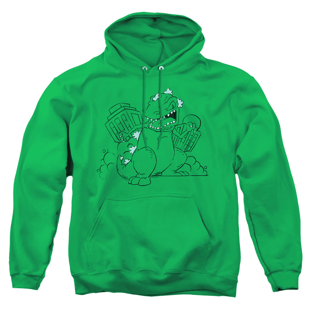 Rugrats Reptar Destroys City – Pullover Hoodie