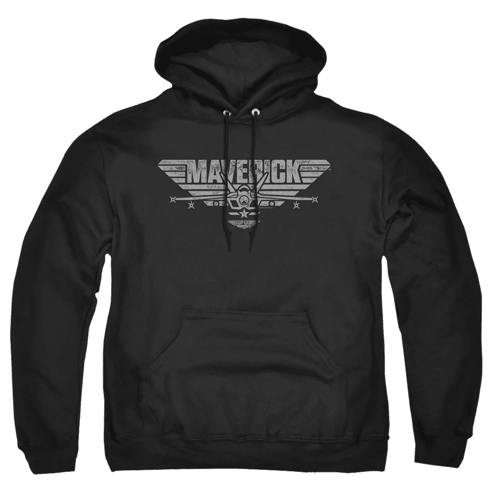 Top Gun Maverick Maverick Plane Logo – Pullover Hoodie