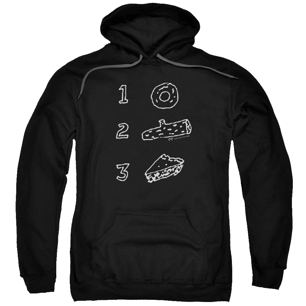 Twin Peaks Pie Log Donut Pullover Hoodie