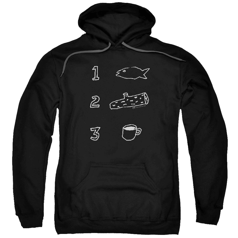 Twin Peaks Coffee Log Fish Pullover Hoodie