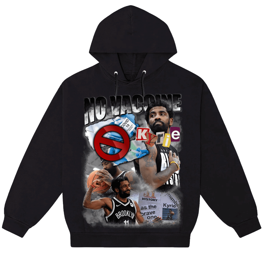 No Vaccine Kyrie Unisex Hoodie