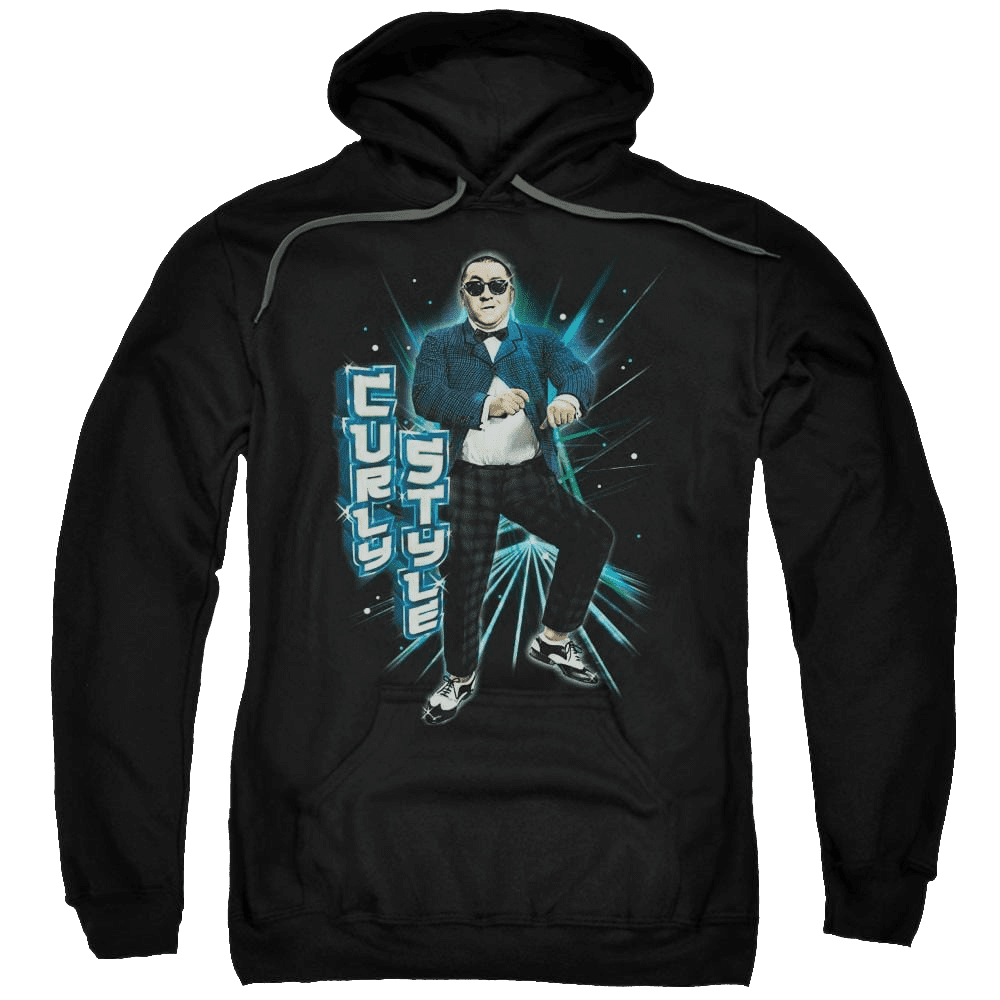 The Three Stooges Curly Style Pullover Hoodie