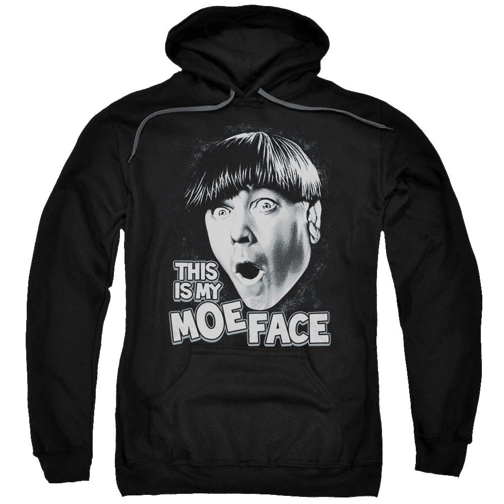 The Three Stooges Moe Face Pullover Hoodie