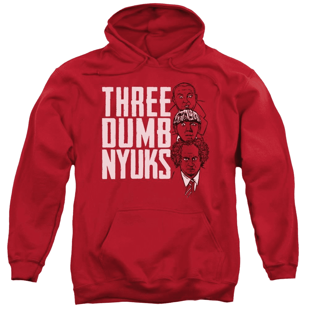 The Three Stooges Three Dumb Nyuks Pullover Hoodie