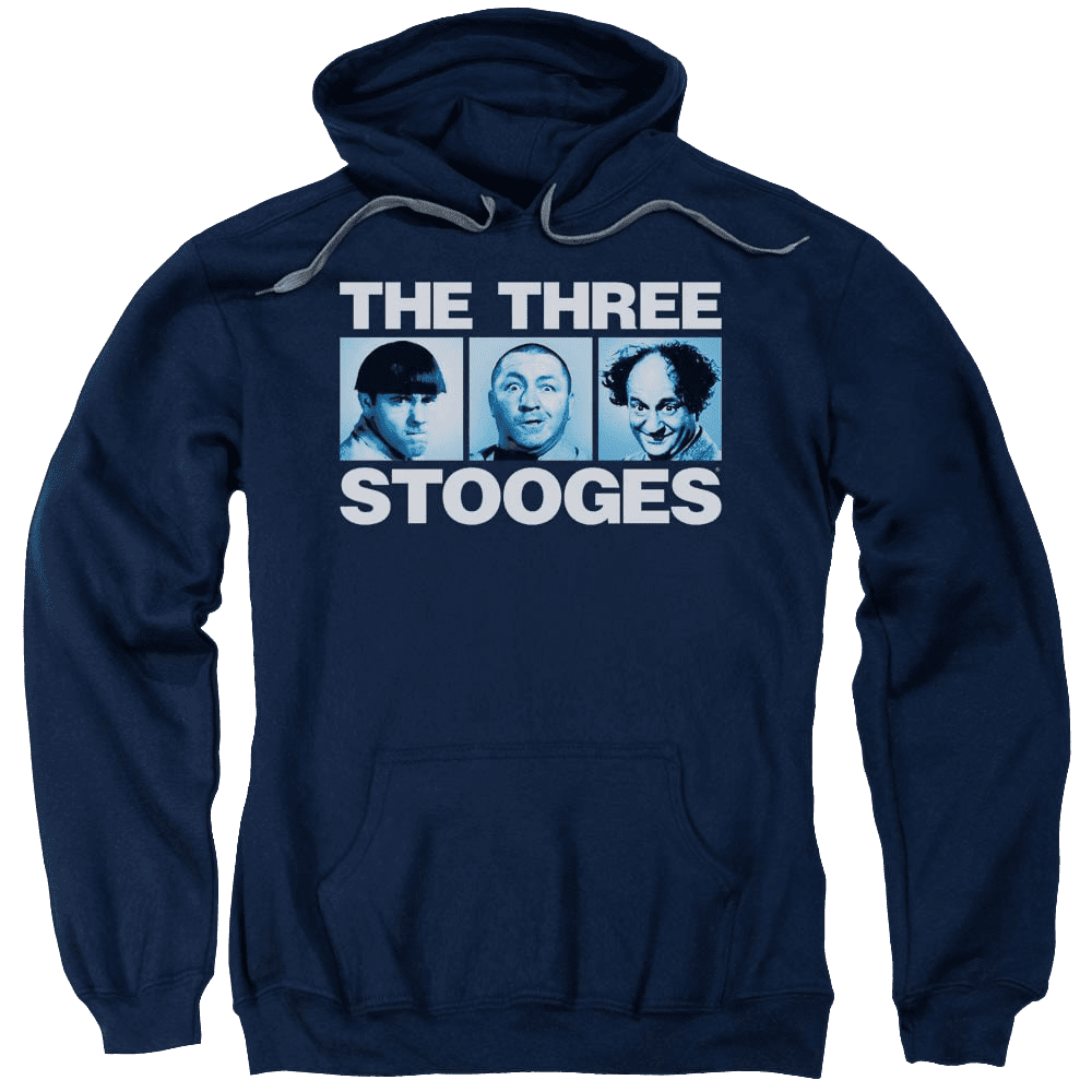 The Three Stooges Three Squares Pullover Hoodie