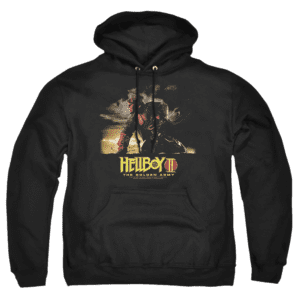 Hellboy 2 The Golden Army Poster Art - Pullover Hoodie