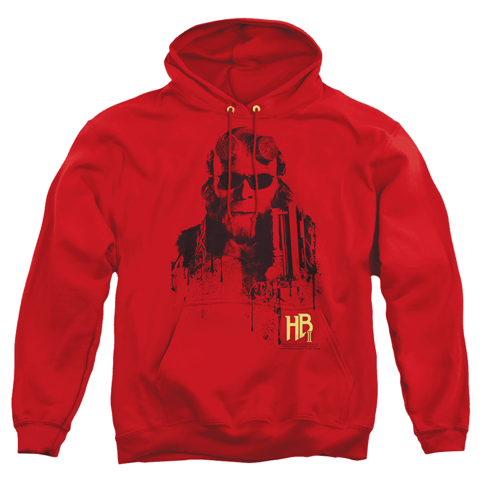 Hellboy 2 The Golden Army Splatter Gun – Pullover Hoodie