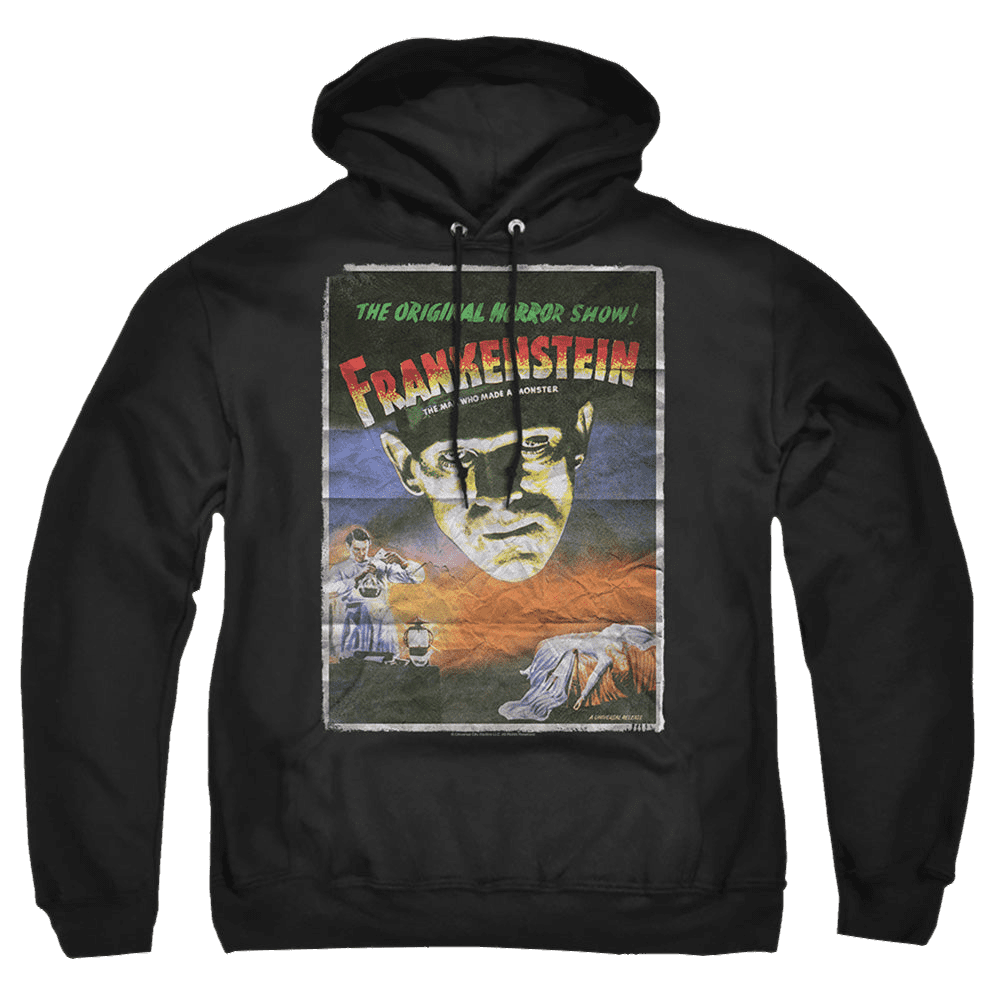 Universal Monsters Frankenstein One Sheet – Pullover Hoodie