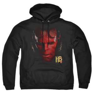 Hellboy 2 The Golden Army Hellboy Head - Pullover Hoodie