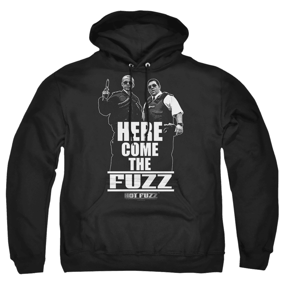 Hot Fuzz Here Come The Fuzz – Pullover Hoodie