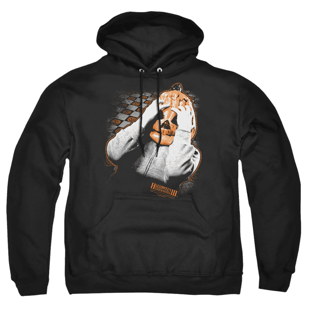 Halloween 3 Pumpkin Mask – Pullover Hoodie