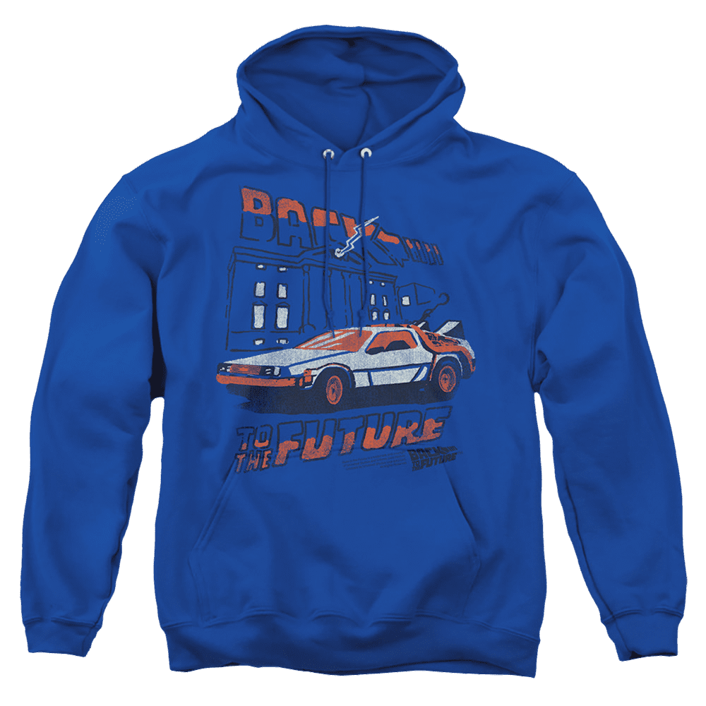 Back To The Future Lightning Strikes – Pullover Hoodie