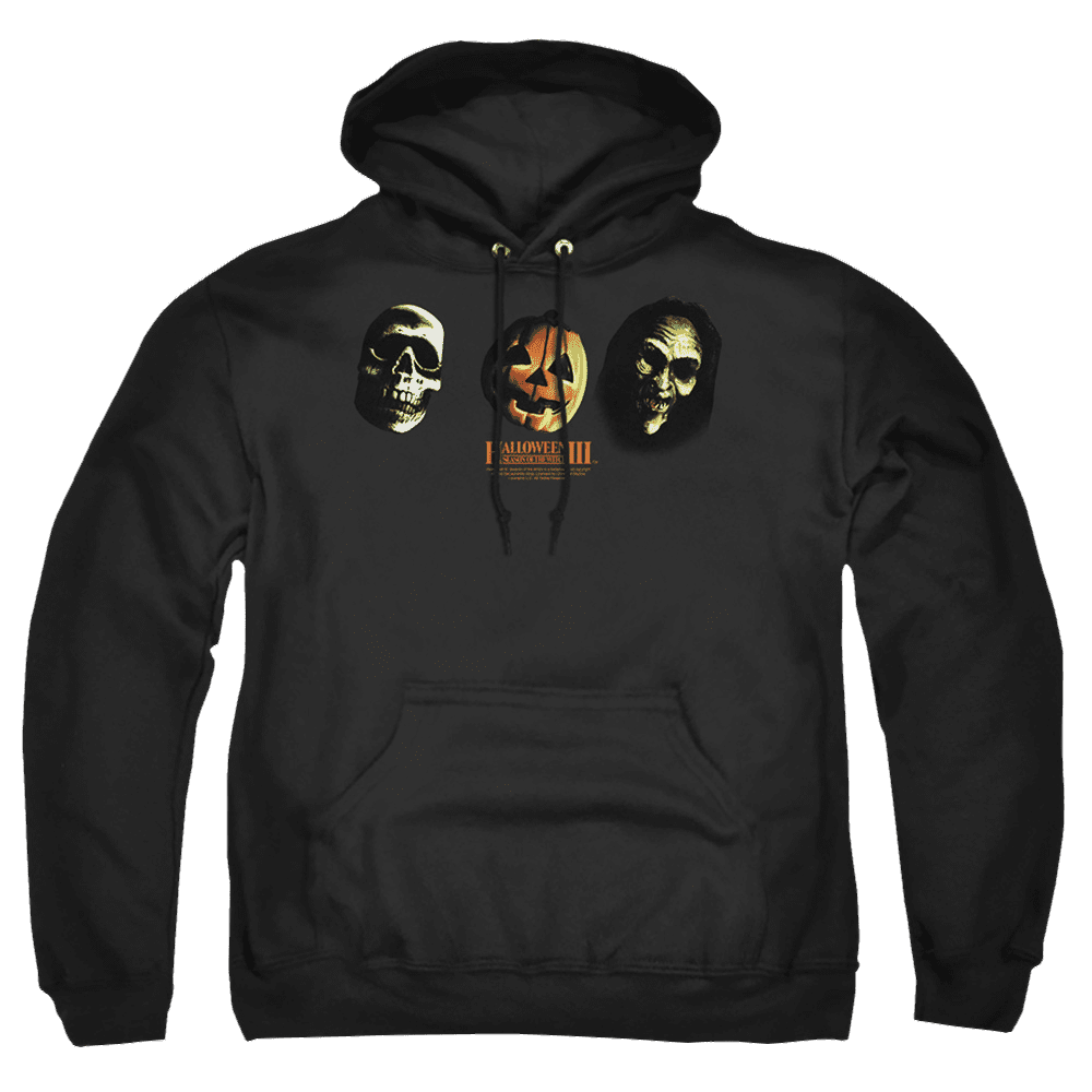 Halloween 3 Three Masks – Pullover Hoodie