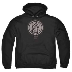 Hellboy 2 The Golden Army Mignola Syle Logo - Pullover Hoodie