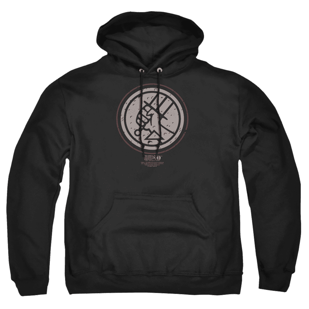 Hellboy 2 The Golden Army Mignola Syle Logo – Pullover Hoodie