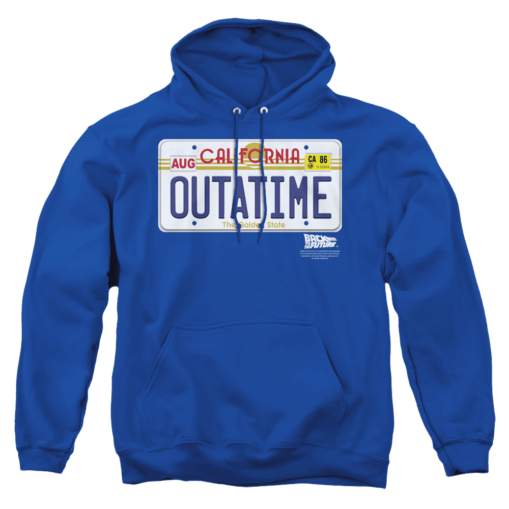 Back To The Future Outatime Plate – Pullover Hoodie