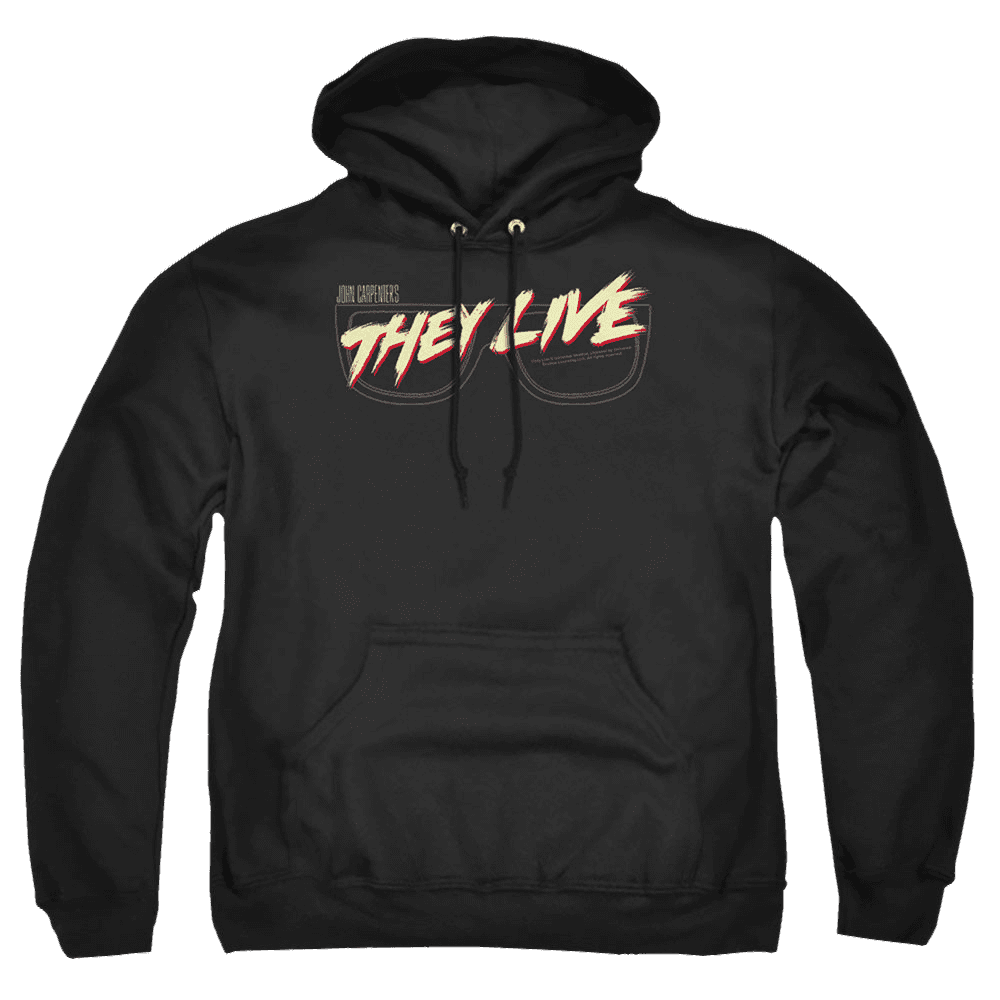 They Live Glasses Logo – Pullover Hoodie