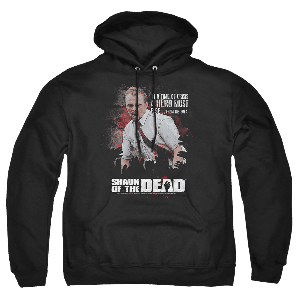 Shaun Of The Dead Hero Must Rise – Pullover Hoodie