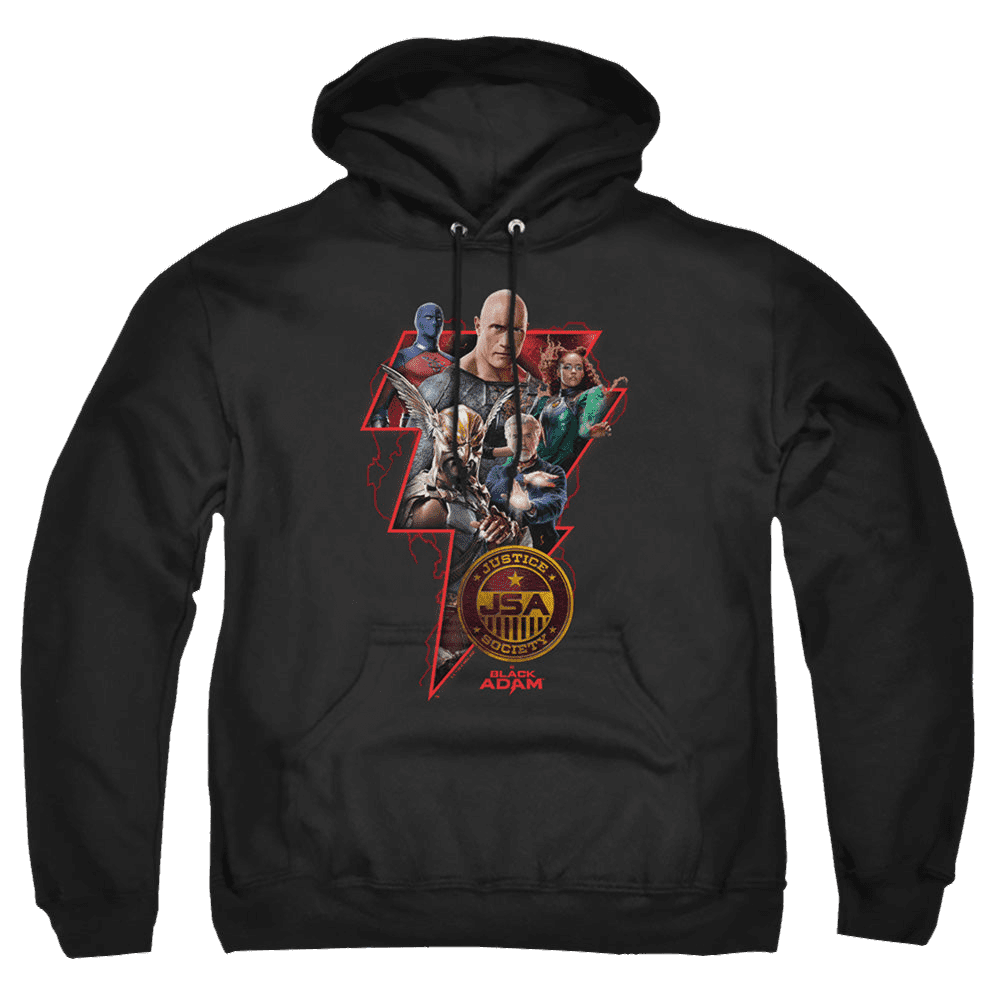 Black Adam Black Adam Character Bolt – Pullover Hoodie